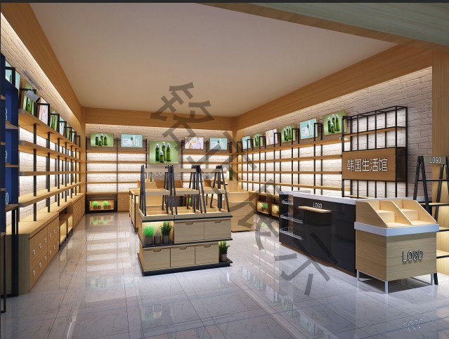 韓國(guó)陳列型店裝